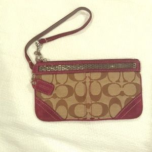 Coach Wristlet